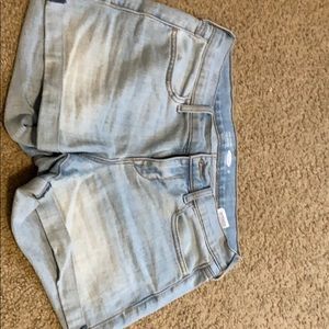 denim shorts
